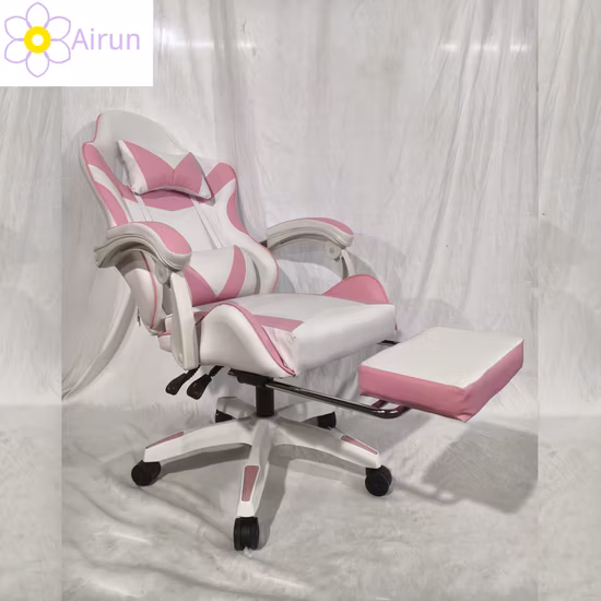 Büro-Renncomputer-Liegestuhl aus Leder, Silla Gamer, Direktverkauf, Gaming-Stuhl mit Fußstütze