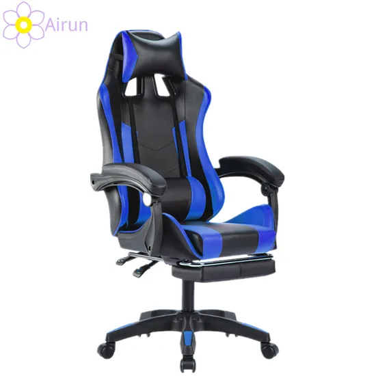 Silla Günstiger PC-PU-Leder-Recliner-Schwenk-Höhenverstellbarer Gaming-Stuhl